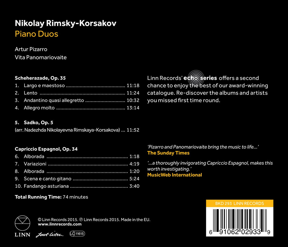 Rimsky-Korsakov: Piano Duos