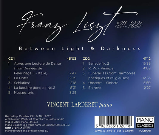 Liszt: Between Light & Darkness
