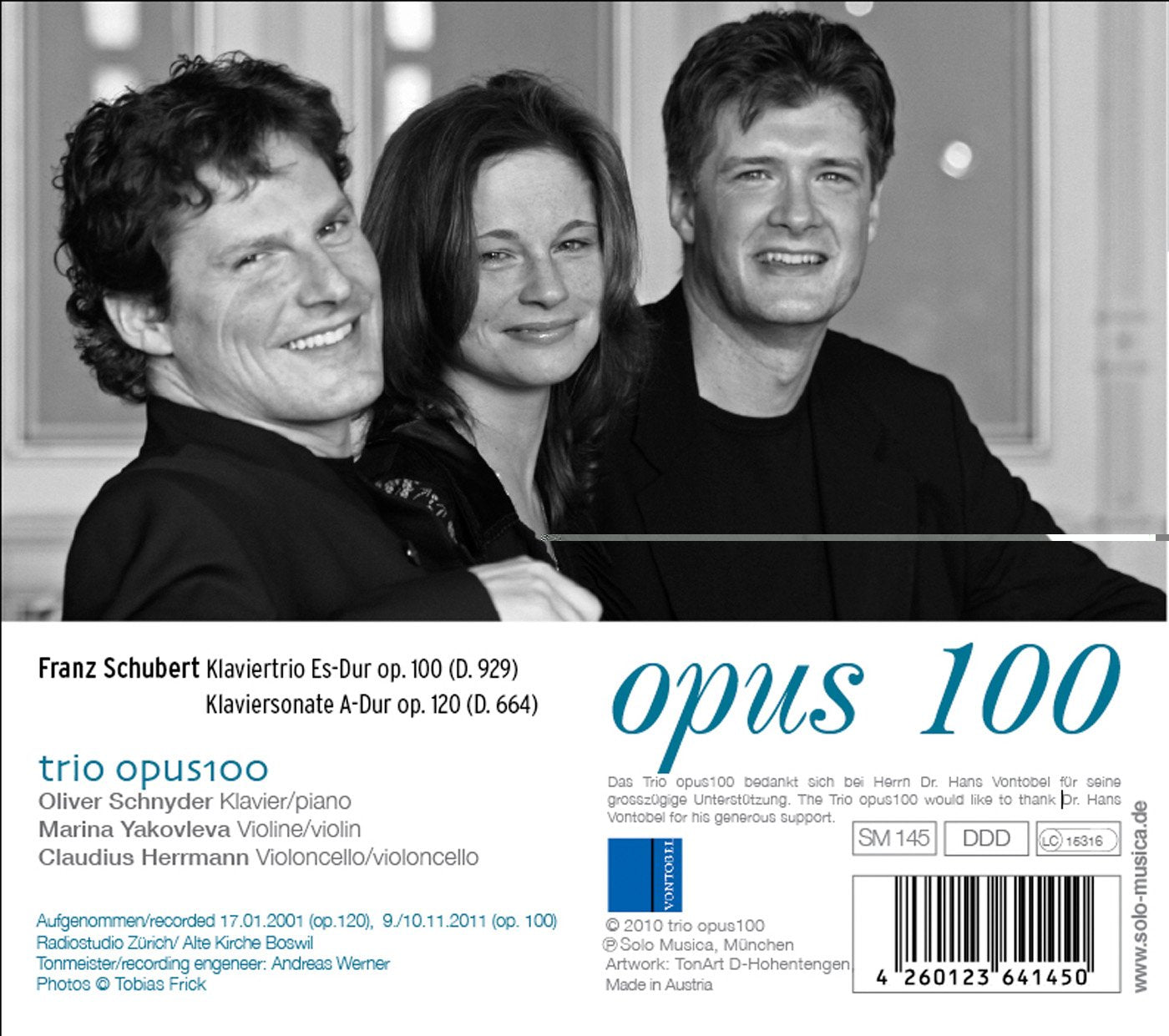 Schubert: opus 100