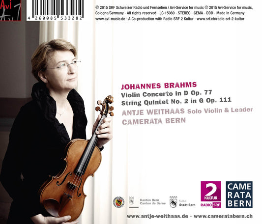Brahms: Violin Concerto - String Quintet, Op. 111 (arr. A. W