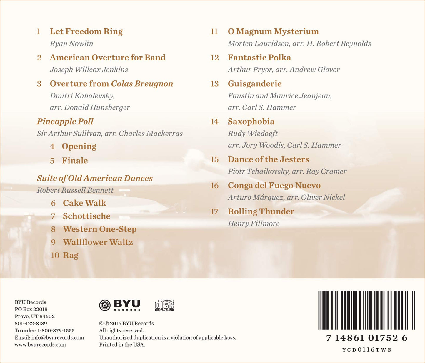 Timeless: Wind Band Dances & Other Concert Favorites