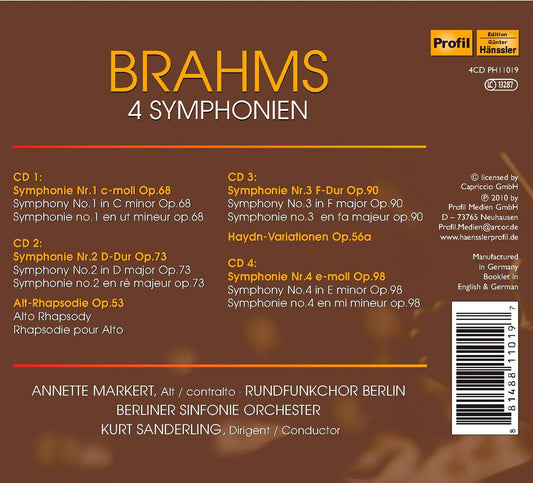 4 SYMPHONIES