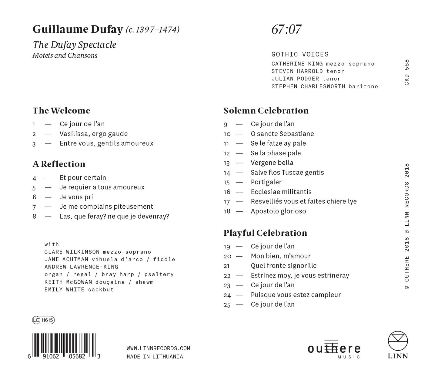 THE DUFAY SPECTACLE