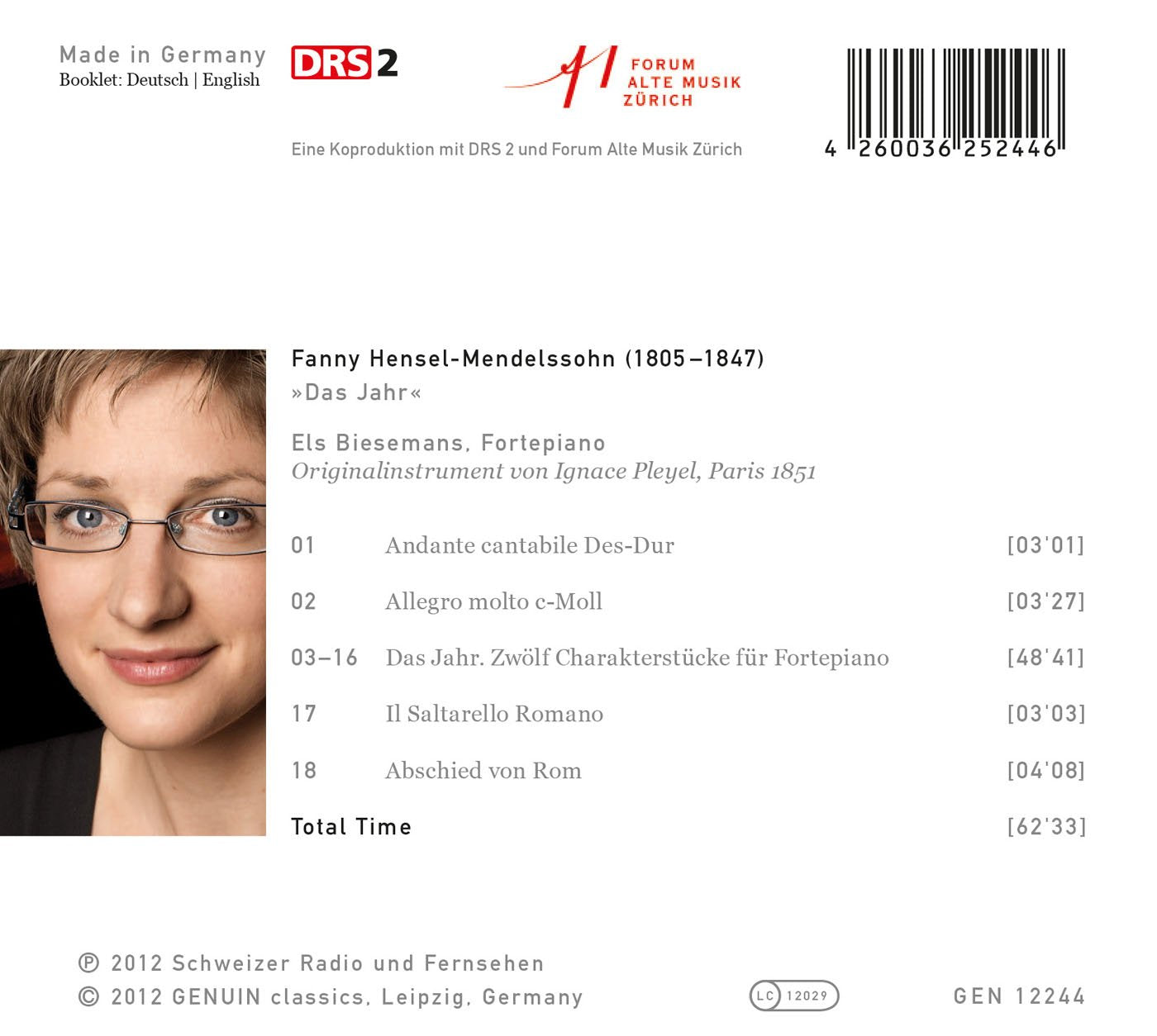 Mendelssohn-Hensel: Das Jahr