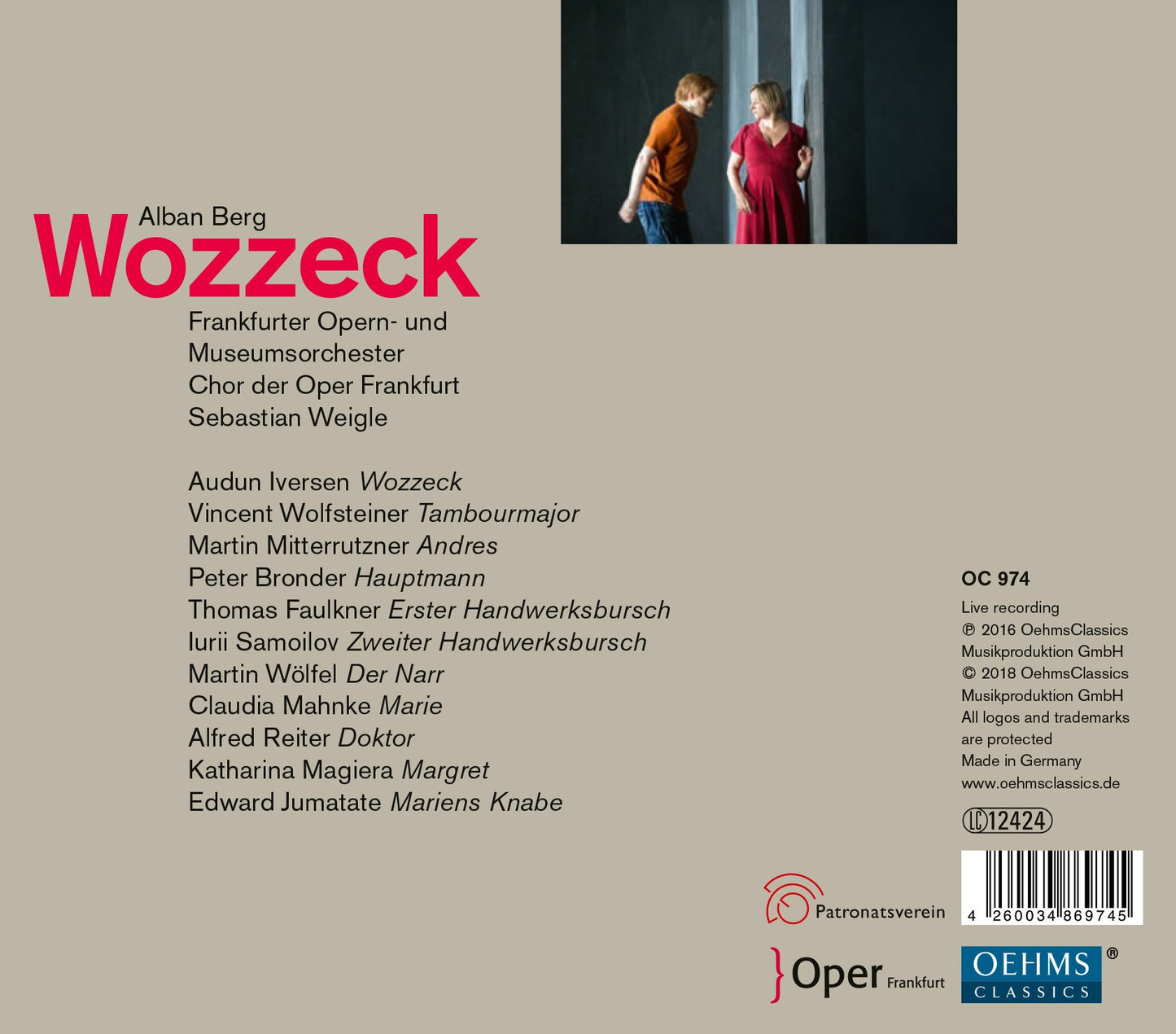 BERG: WOZZECK