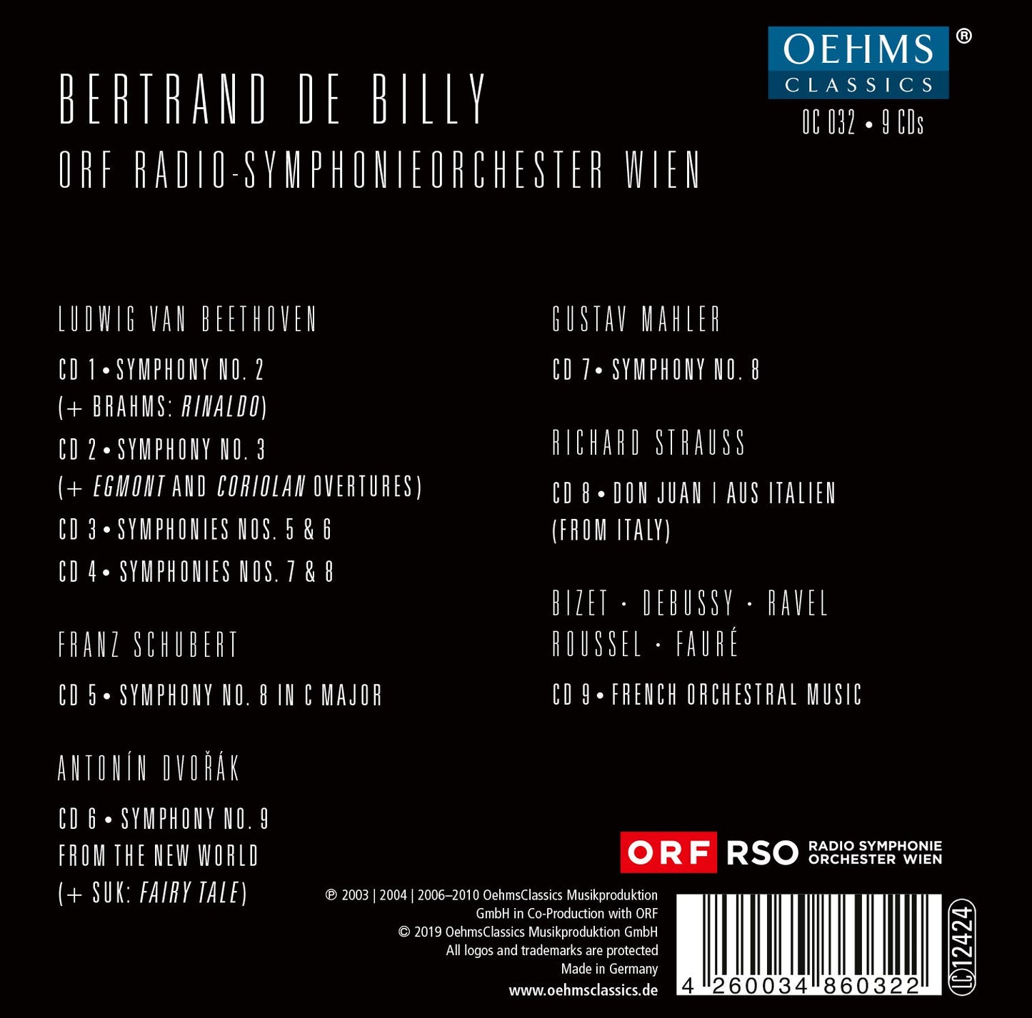 Bertrand de Billy - ORF Radio Symphonieorchester Wien