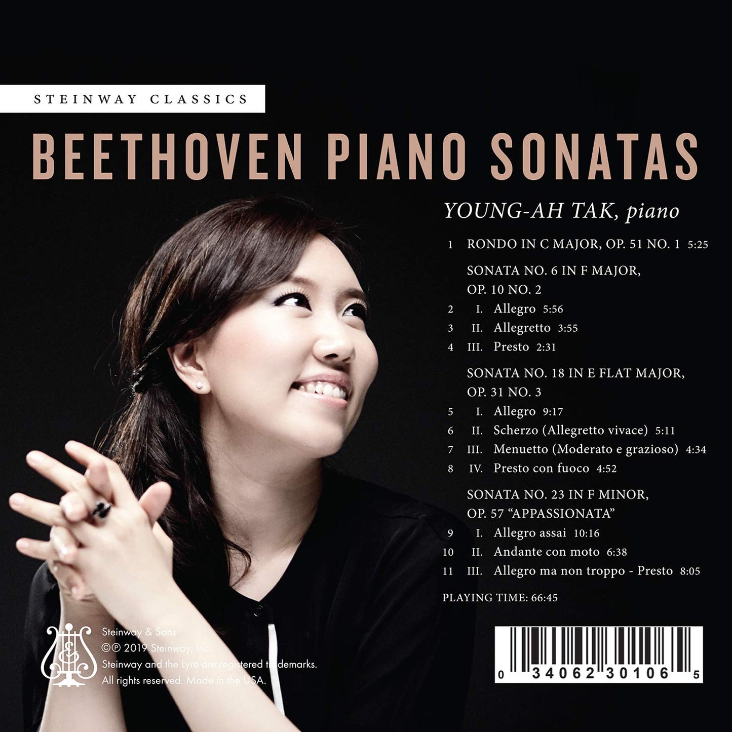 Beethoven: Piano Sonatas Nos. 6, 18 & 23