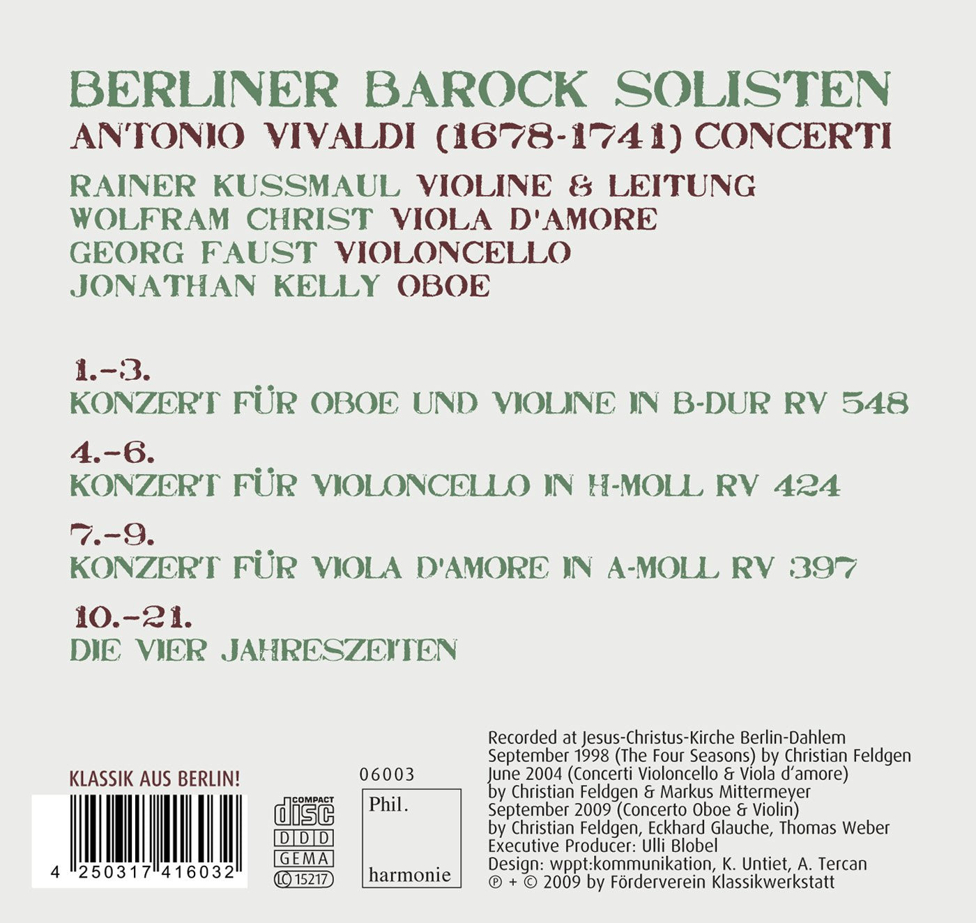 Vivaldi: Concerti