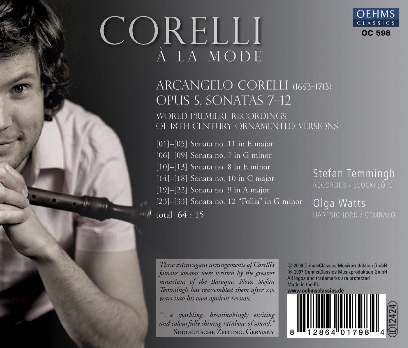 CORELLI A LA MODE