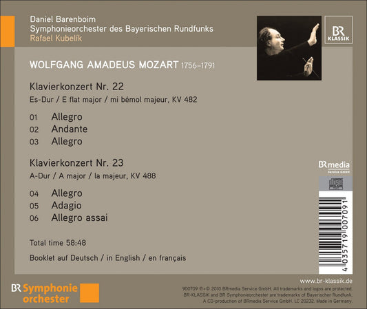 Mozart: Piano Concertos Nos. 22 & 23