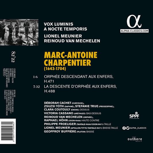 Charpentier: Orphée aux enfers