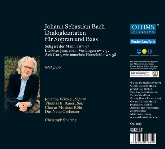 J.S. Bach: Dialogkantaten für Sopran und Bass