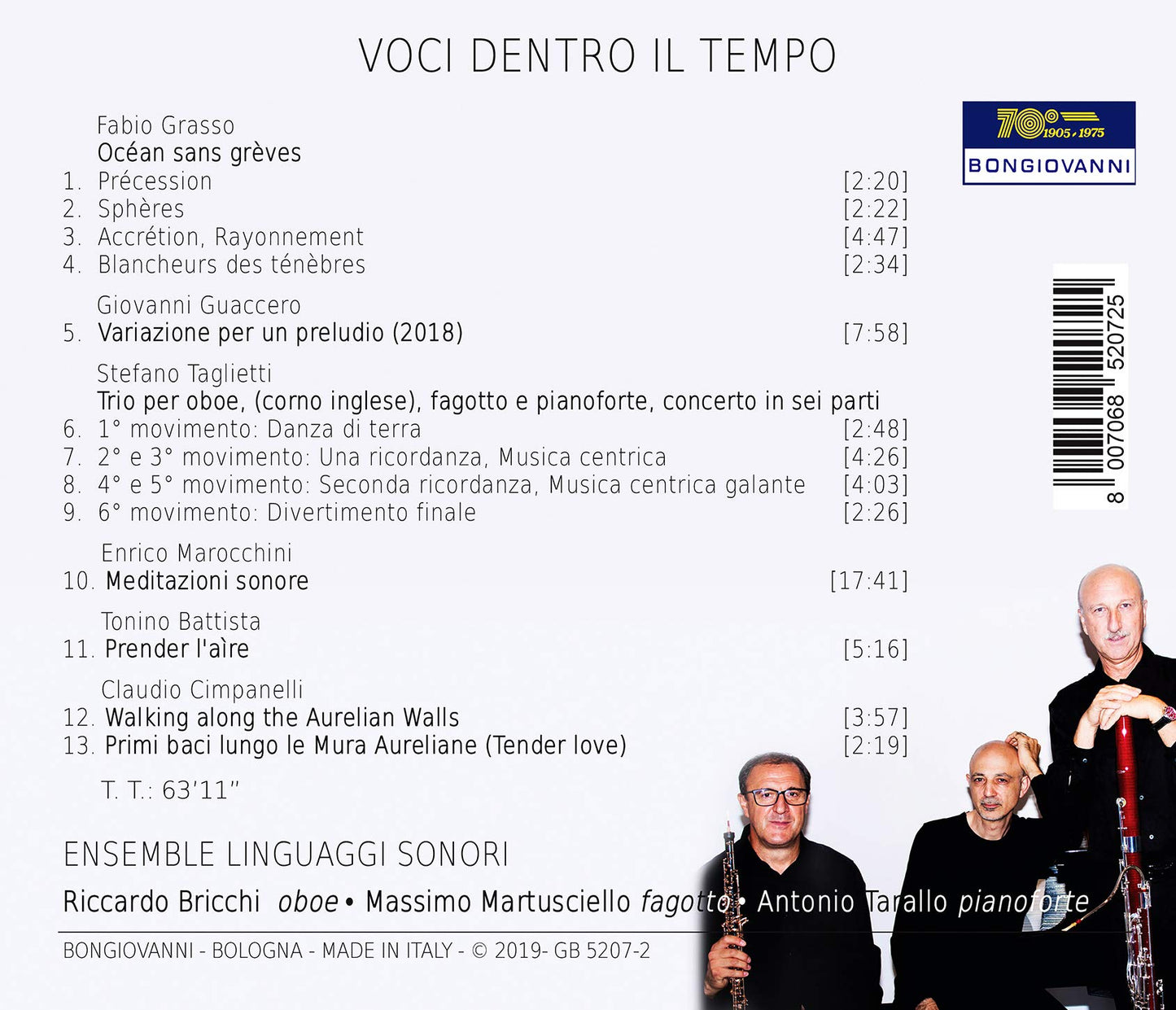 Voci dentro il tempo