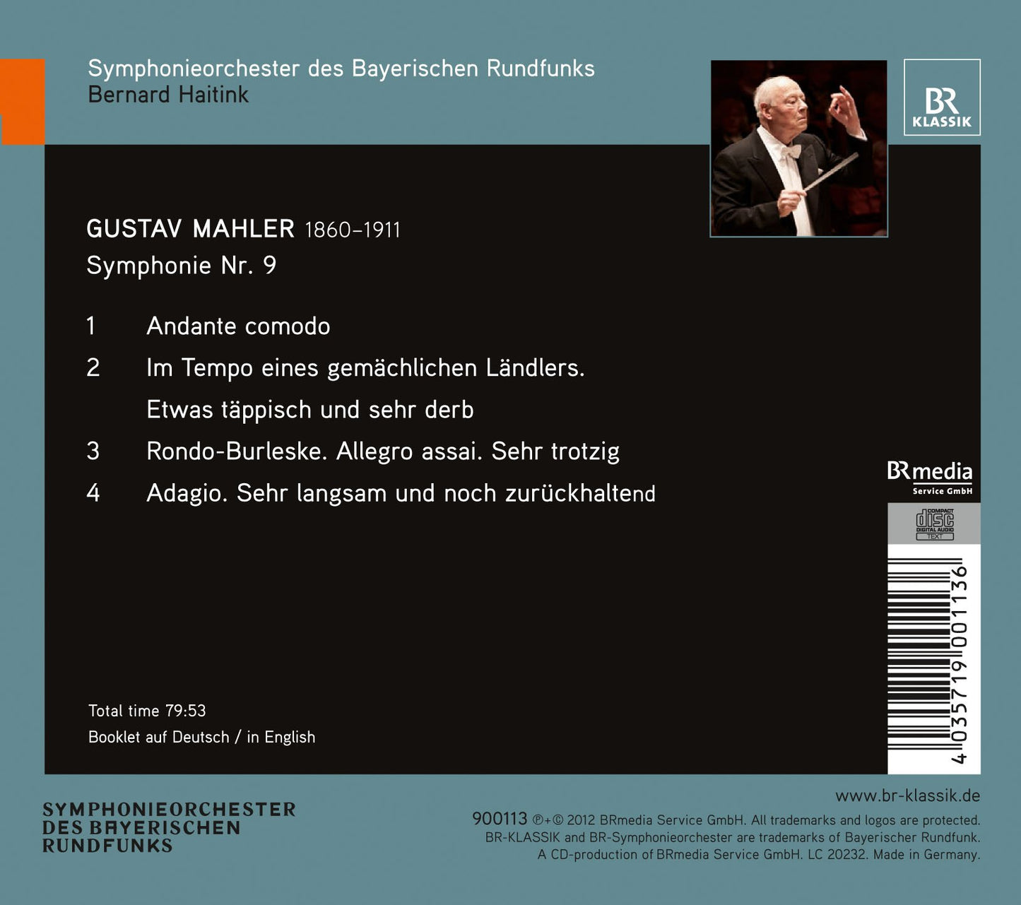 Mahler: Symphony No. 9