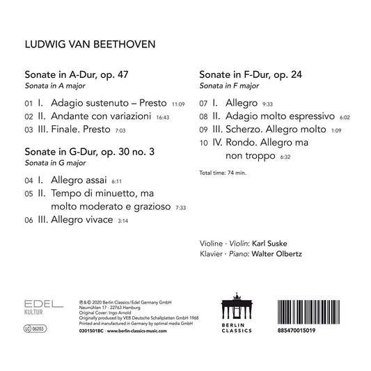 SONATE FUR KLAVIER UND VIOLINE