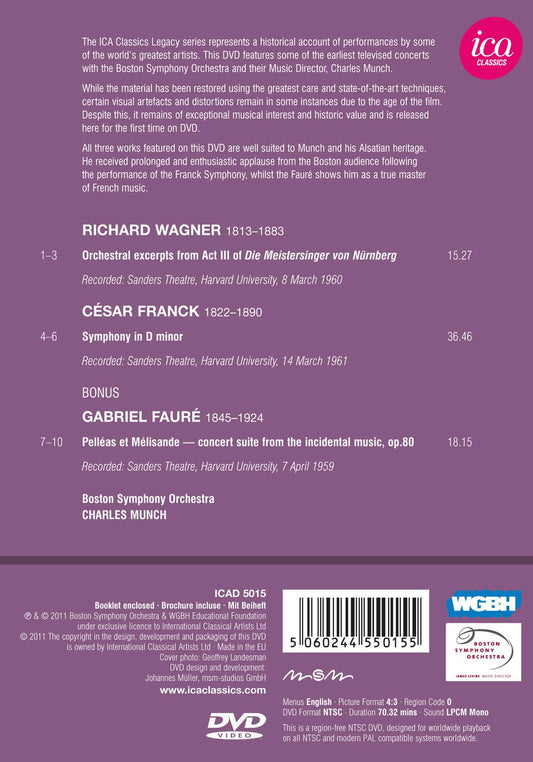 Wagner: Orchestra excerpts from Die Meistersinger - Franck: