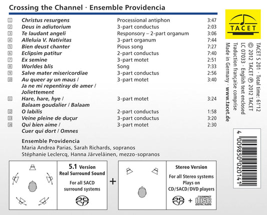 CROSSING THE CHANNEL: MUSIC FR