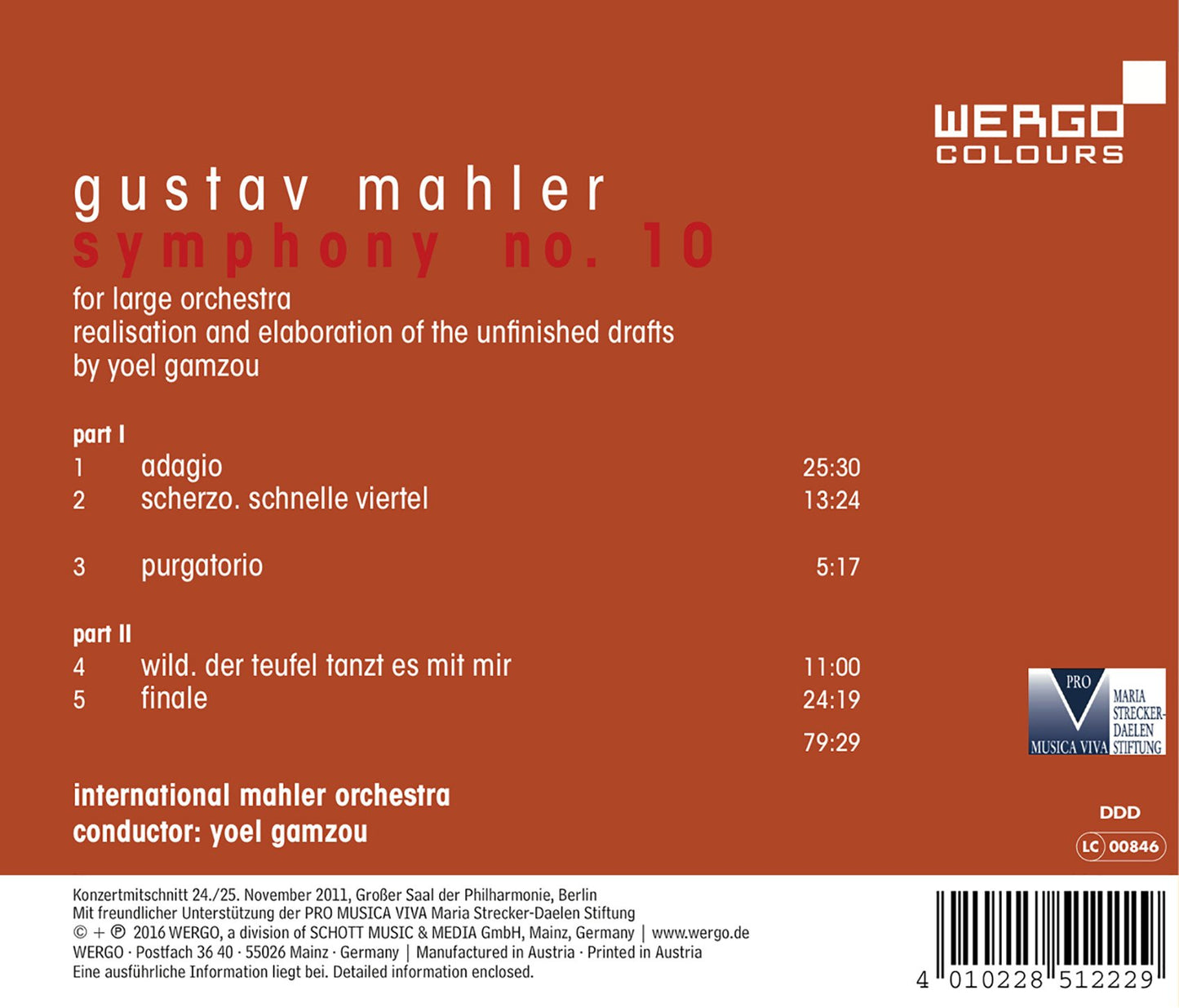 Mahler: Symphony X