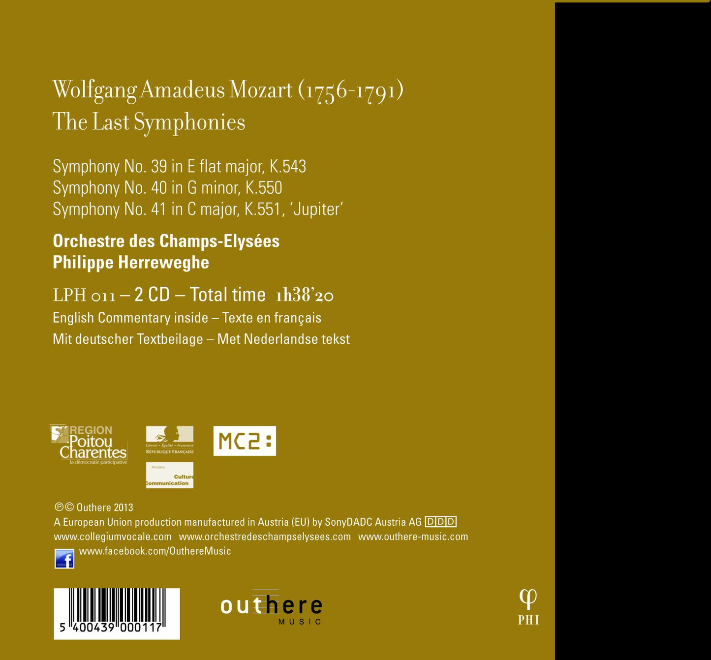 Mozart: The Last Symphonies