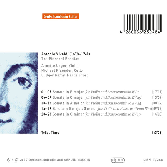 Vivaldi: The Pisendel Sonatas