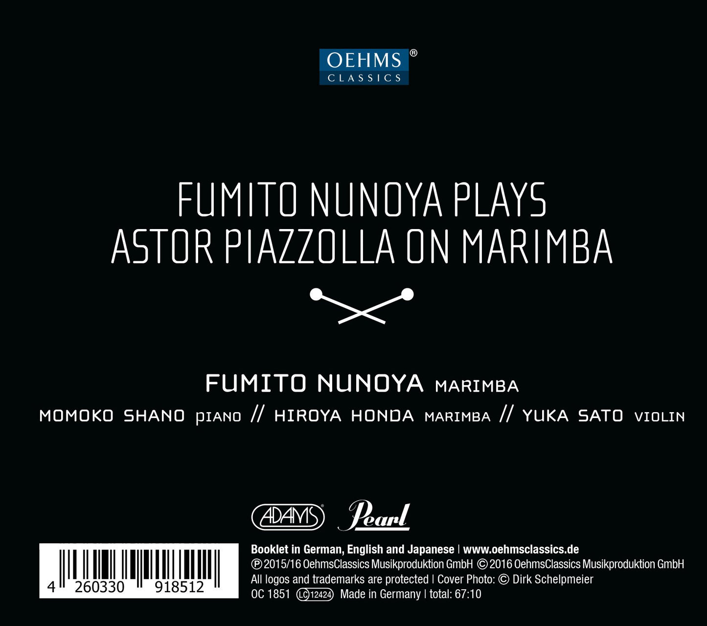 Piazzolla on Marimba