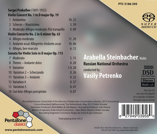 Prokofiev: The 2 Violin Concertos