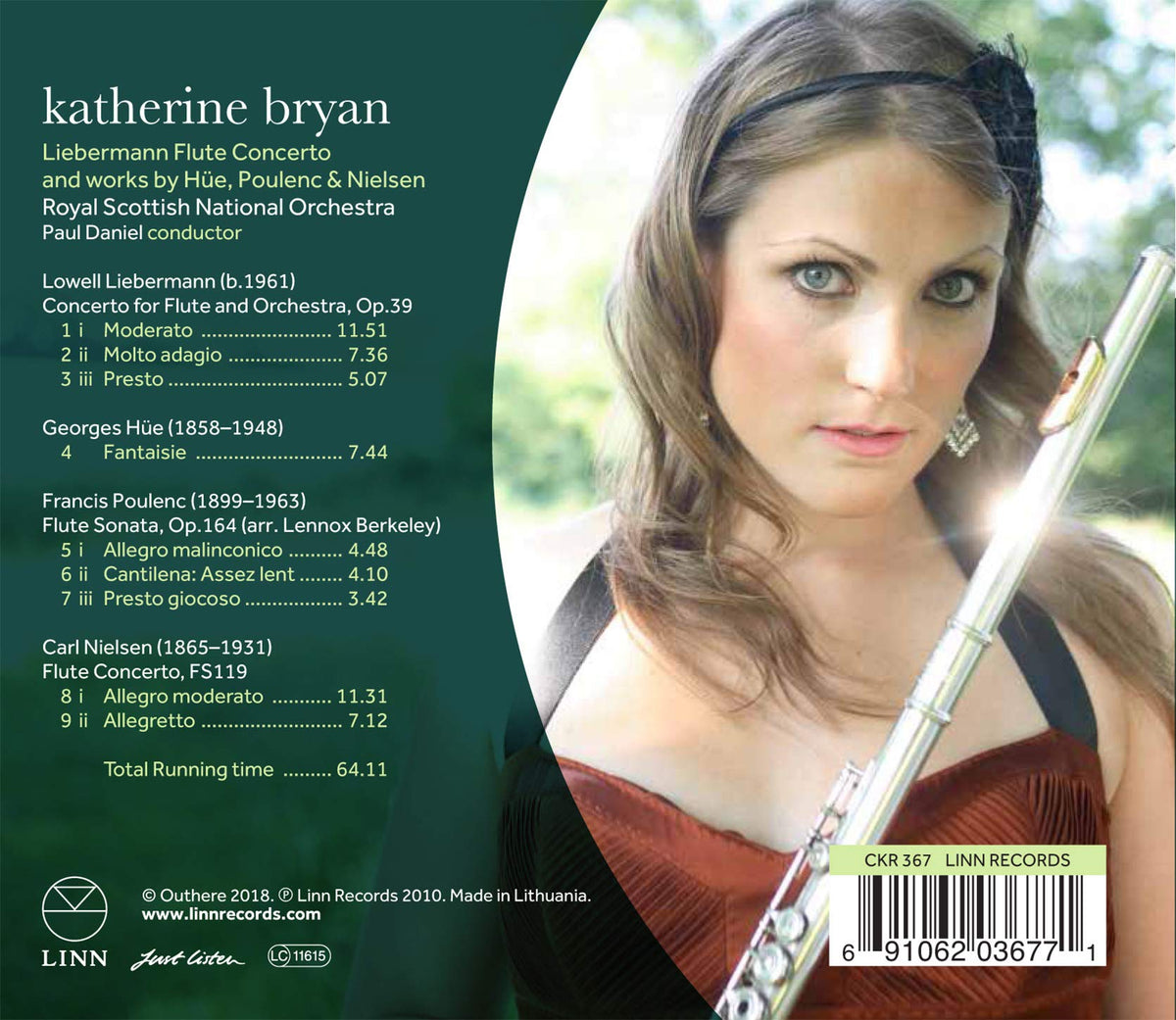 LIEBERMANN FLUTE CONCERTO
