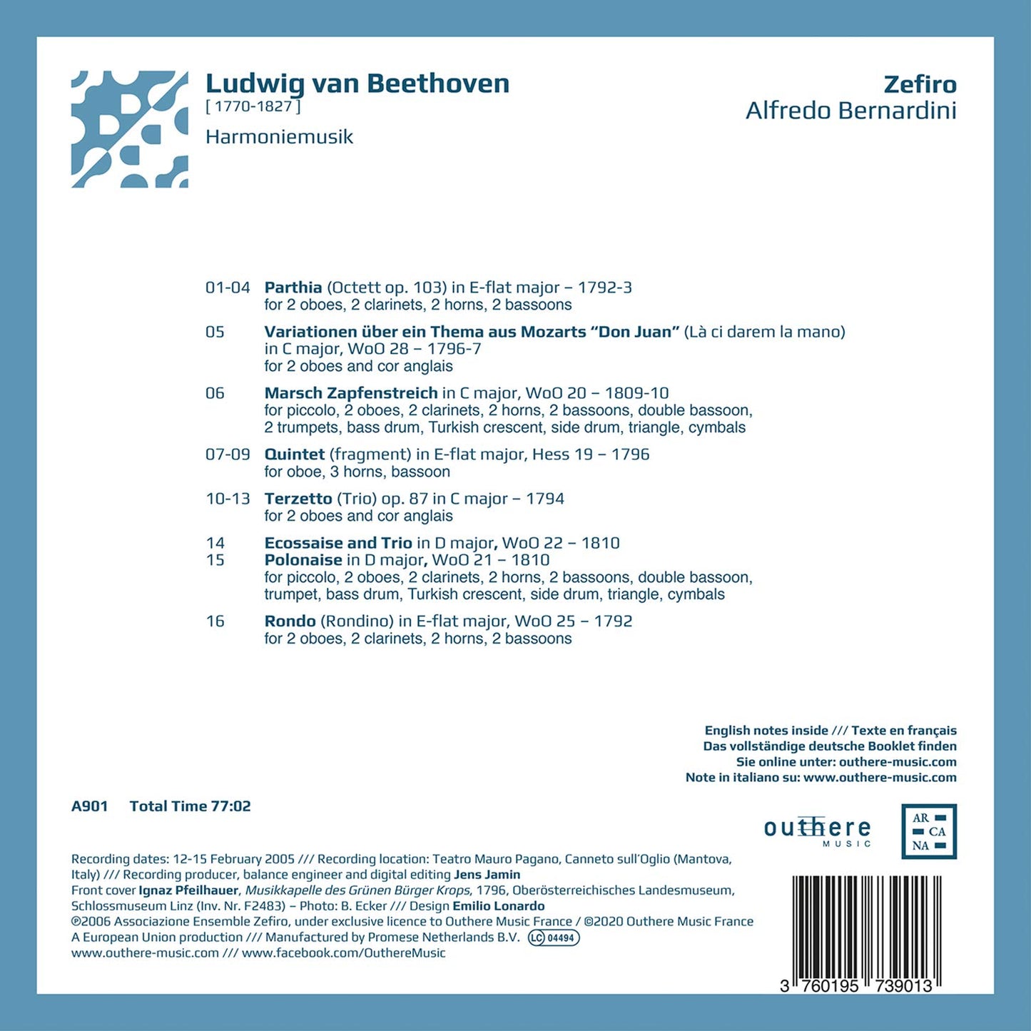 Beethoven: Harmoniemusik