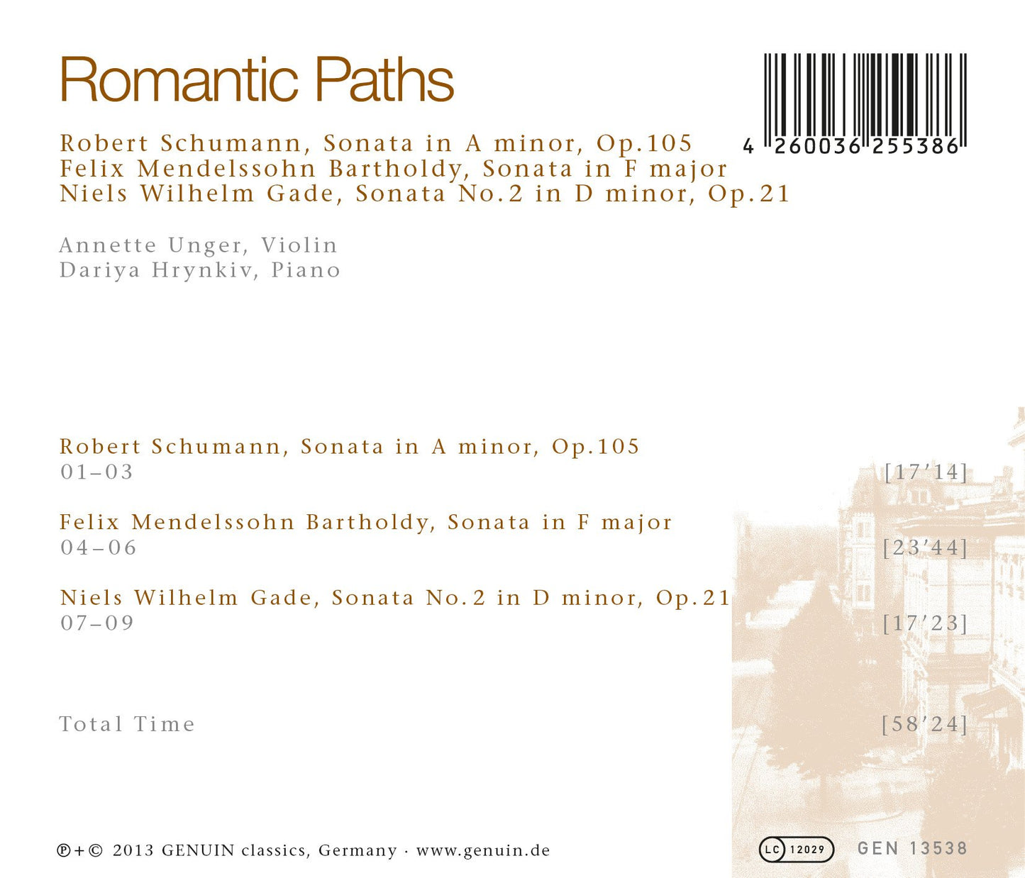 Romantic Paths