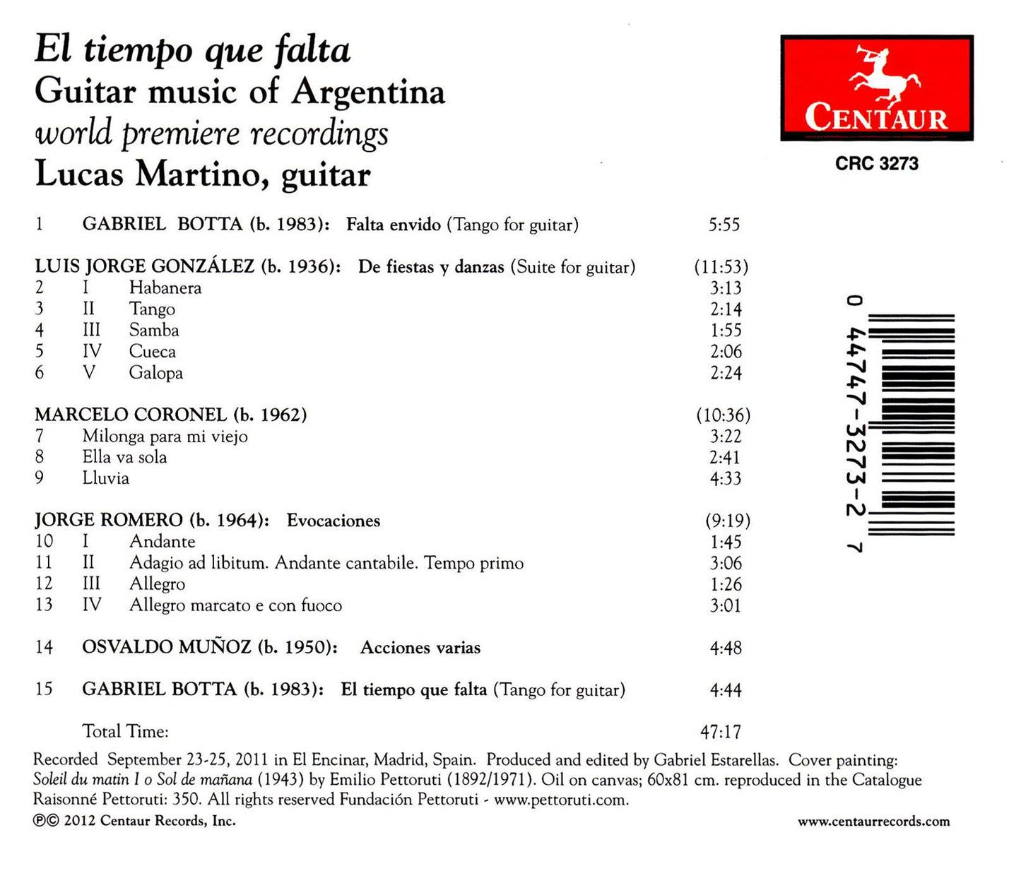 EL TIEMPO QUE FALTA: GUITAR MU