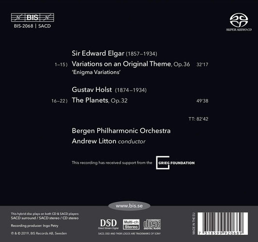 Holst: The Planets - Elgar: Enigma Variations