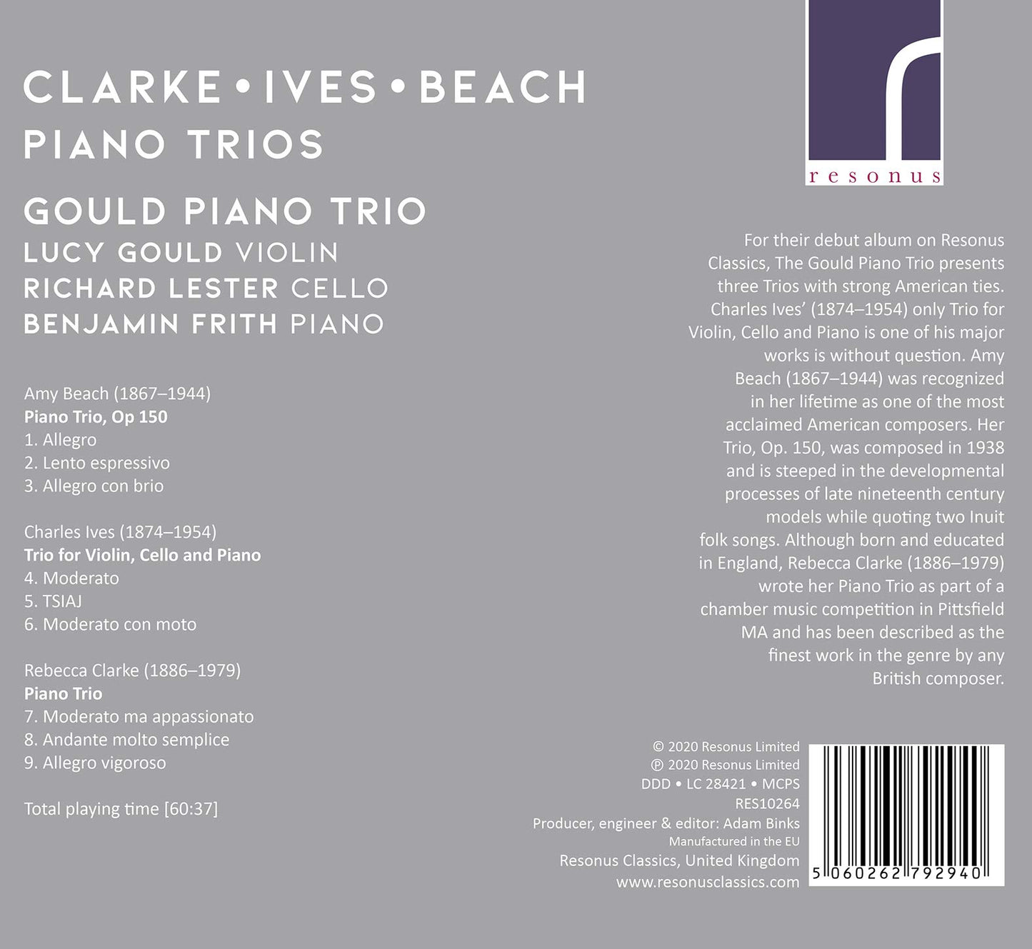 PIANO TRIOS