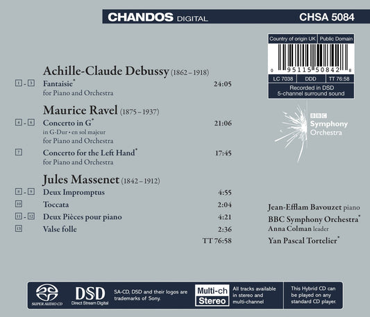Bavouzet plays Debussy, Ravel & Massenet
