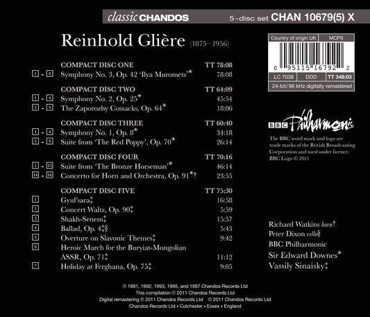GLIERE ORCHESTRAL COLLECTION