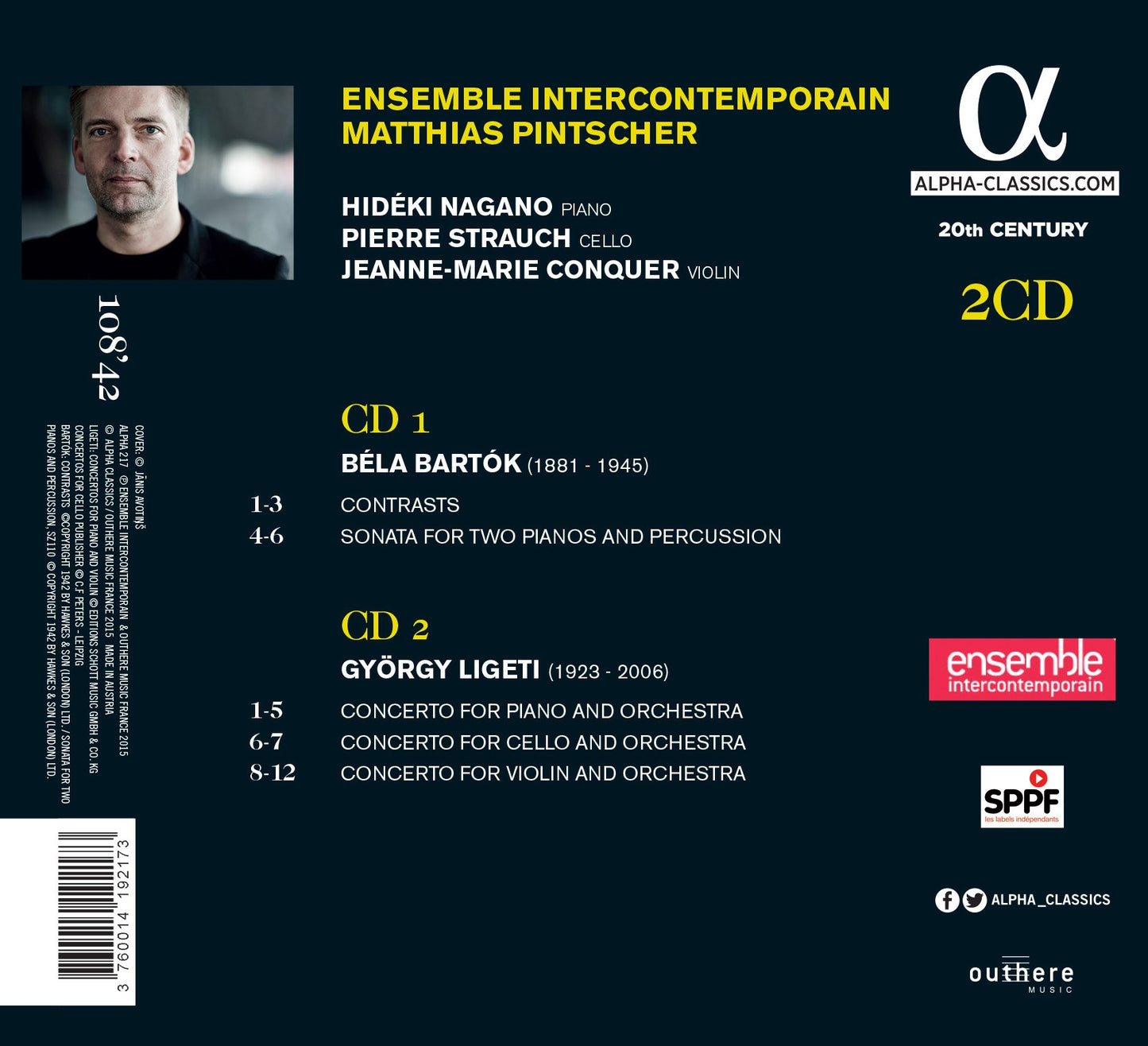 Bartòk & Ligeti: Chamber & Orchestral Works