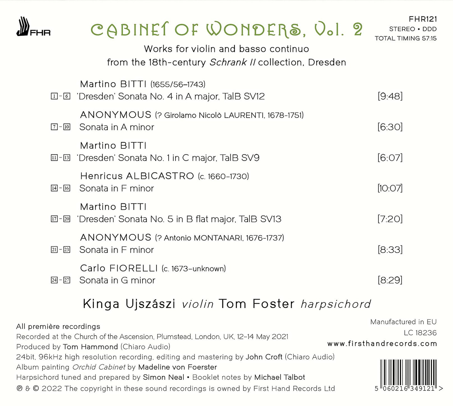 Cabinet of Wonders, Vol. 2