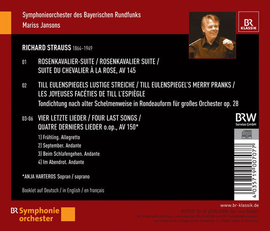 Strauss: Der Rosenkavalier Suite - Till Eulenspiegels lustig