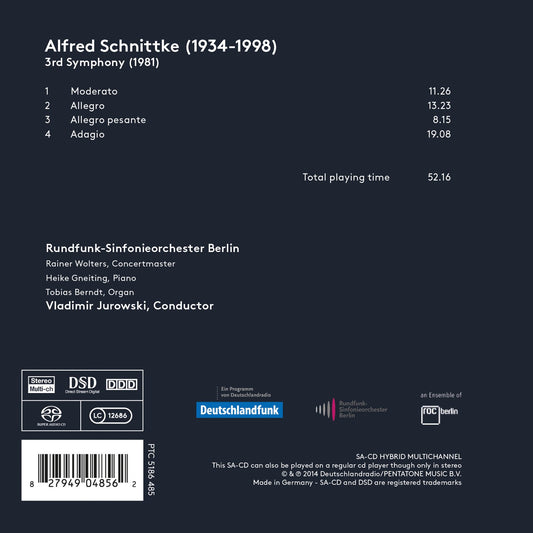 Alfred Schnittke: 3rd Symphony
