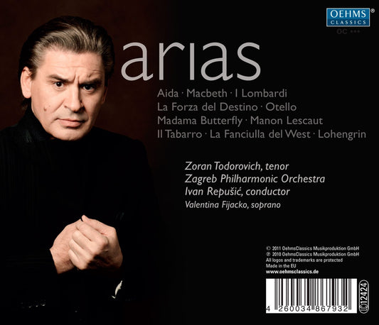Todorovich, Zoran: Arias