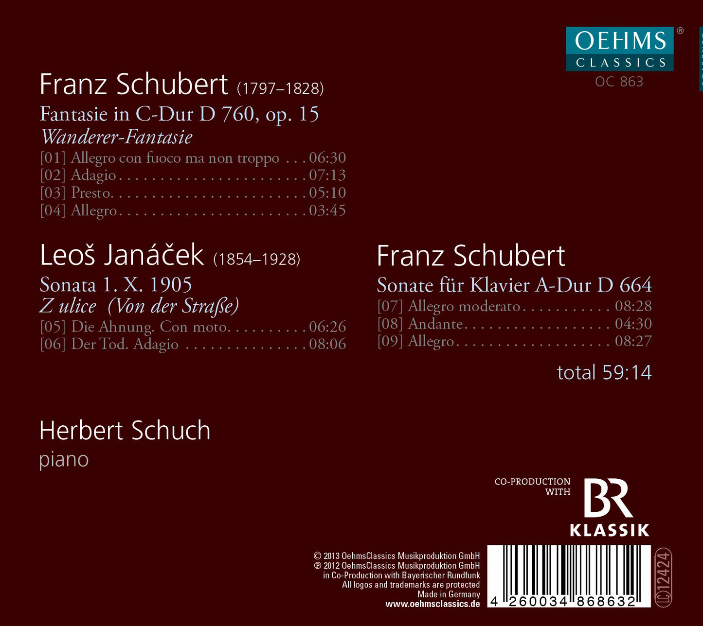 Schubert - Janácek