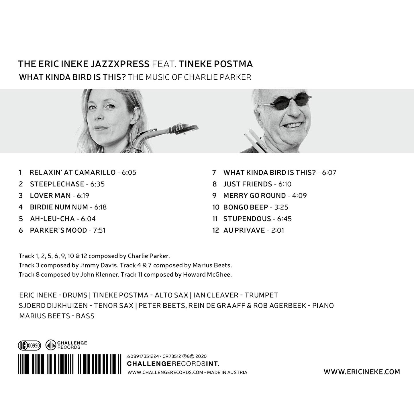 What Kinda Bird Is This?  Postma, The Eric Ineke Jazzxpress