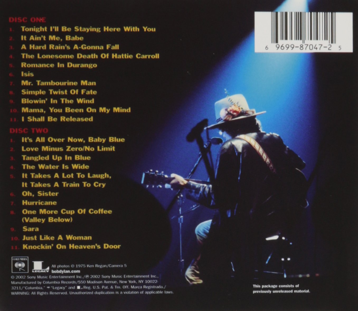 BOOTLEG SERIES VOL 5: LIVE 197