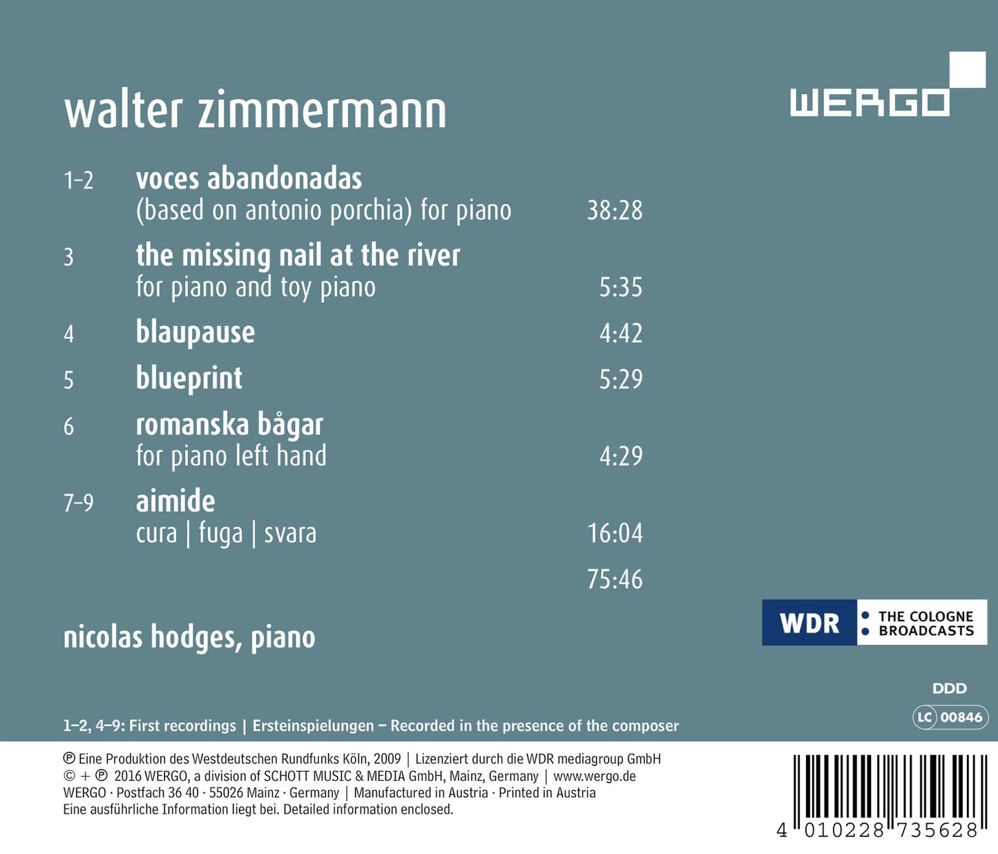 Zimmermann: Voces abandonadas