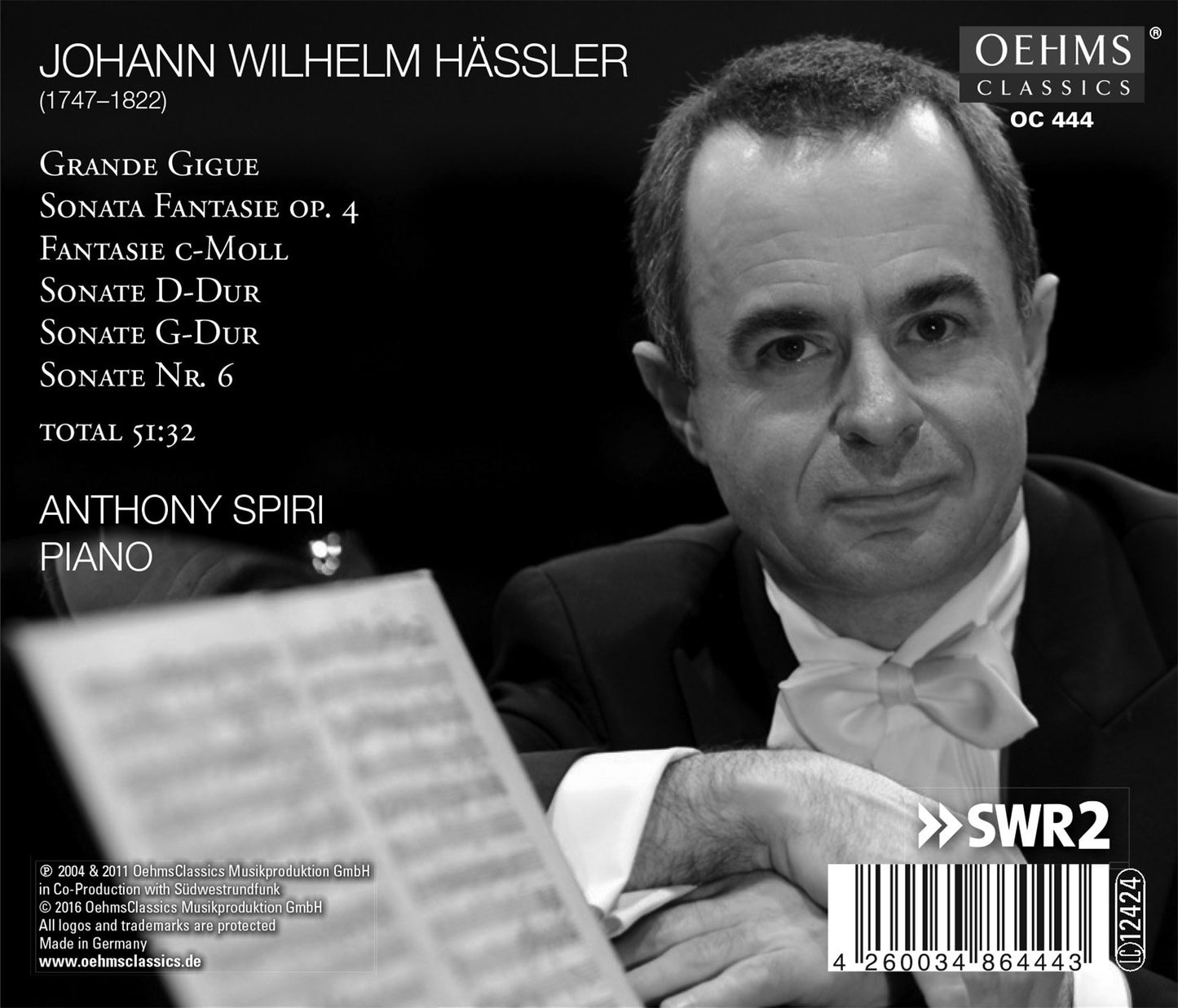 Hässler: Piano Works
