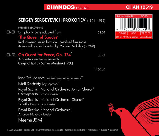 Prokofiev, S.: Queen of Spades Suite / On Guard for Peace