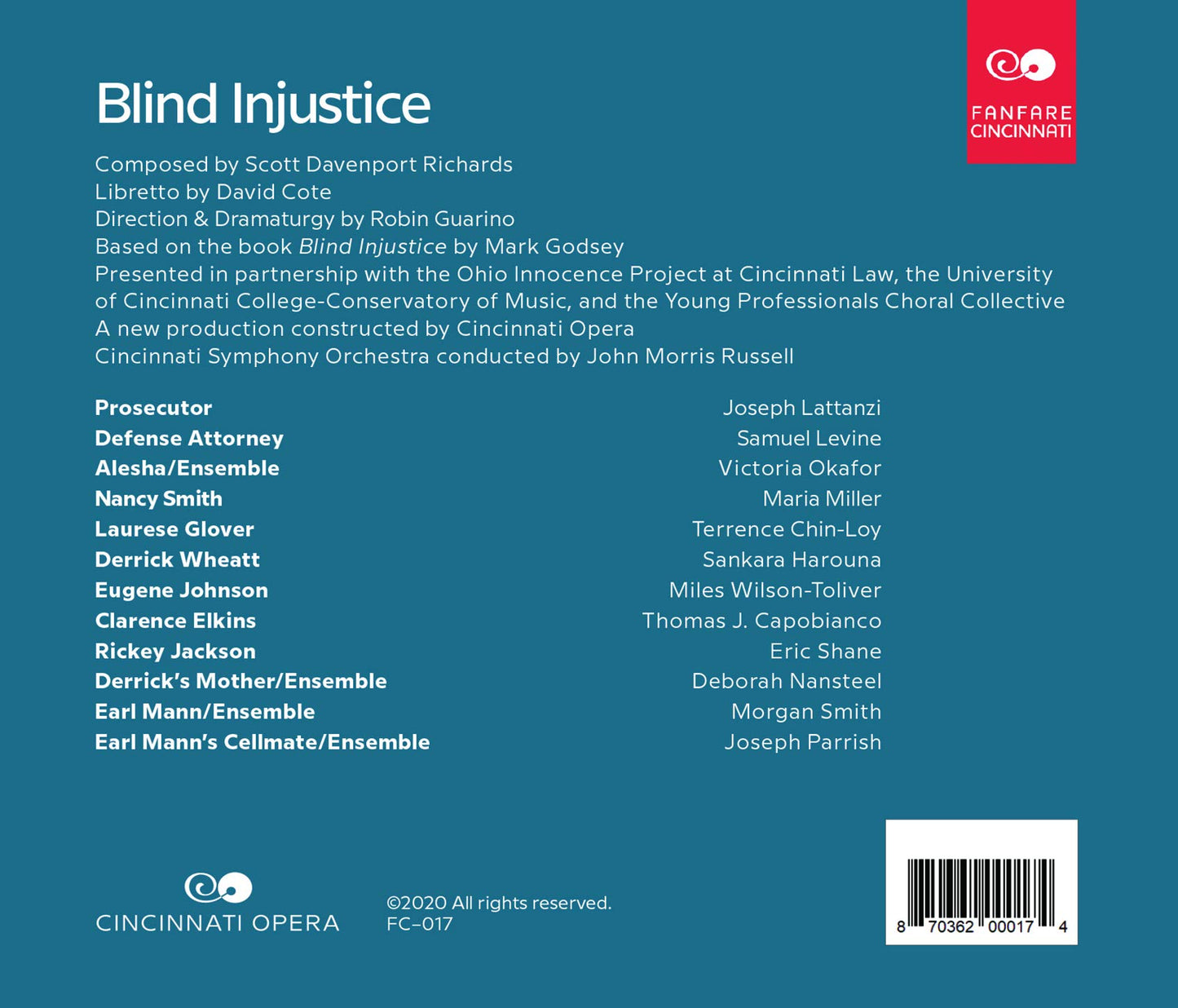 Richards: Blind Injustice