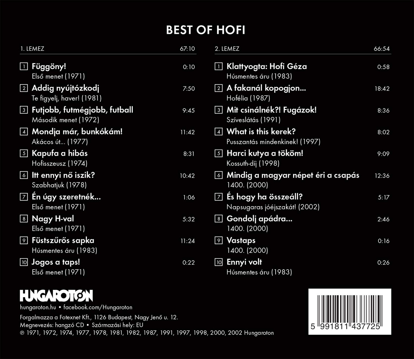 BEST OF HOFI