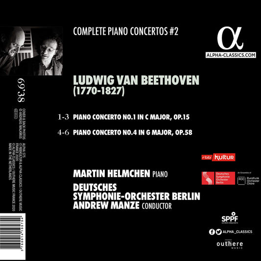 Beethoven: Piano Concertos Nos. 1 and 4