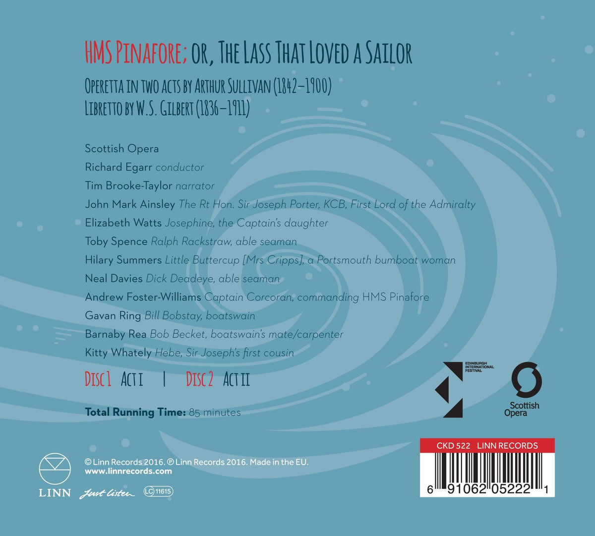 Sullivan: HMS Pinafore (Live)