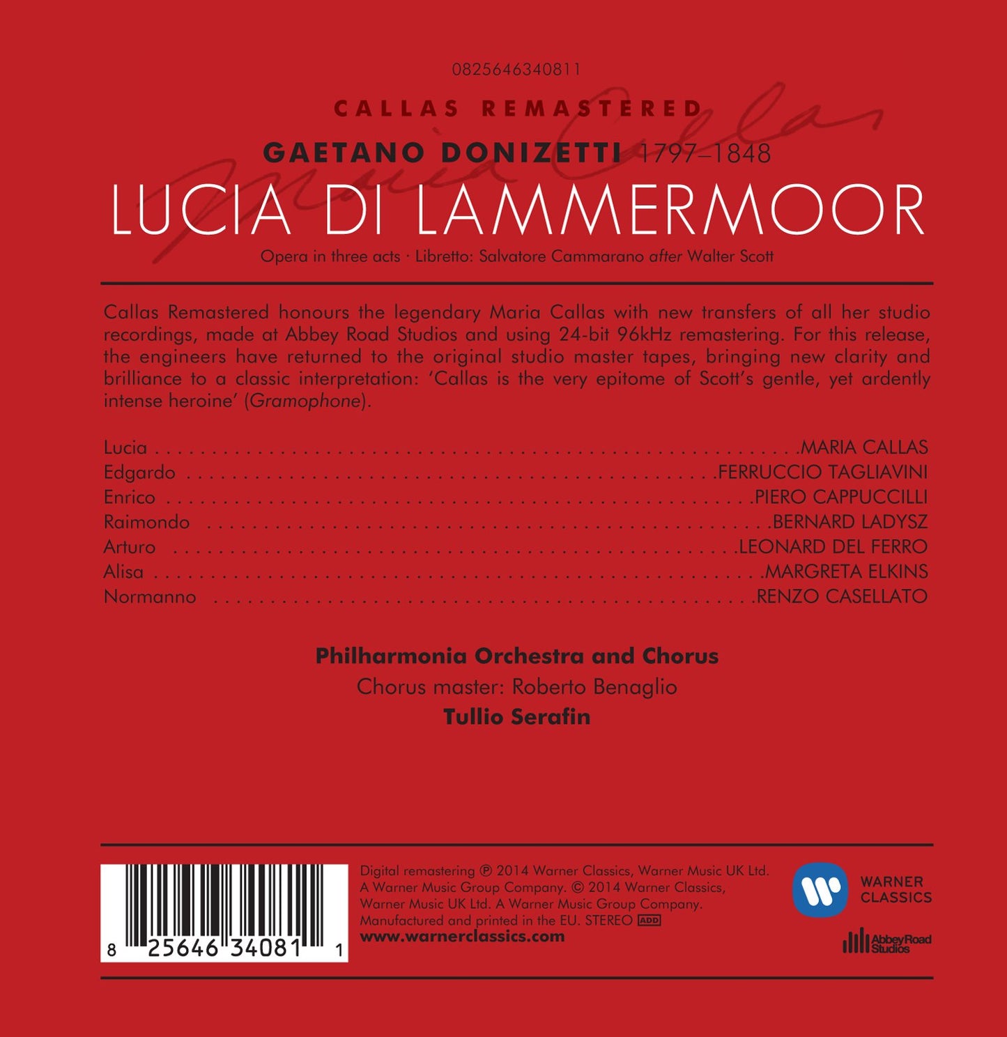 DONIZETTI: LUCIA DI LAMMERMOOR